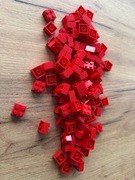 LEGO 3003 czerwony 2x2 124 szt.
