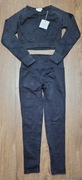 Komplet leginsy push up i top rozmiar uniwersalny XS SM