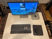 Mac mini M2 16GB + monitor Dell 24 + MX Keys + MX Master 3S zestaw