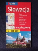 SŁOWACJA mapa samochodowa Praca zbiorowa