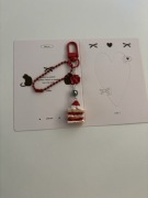 Brelok z ciastem truskawkowym