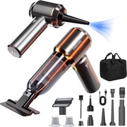 Bezprzewodowy odkurzacz samochodowy ręczny 25000 PA 3 tryby z akcesoriami