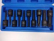 ZESTAW Nasadek Udarowych 1/2 TORX T25-T80 z Stali Cr-MO-NOWE