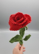 Róża rękodzieło, dla nauczyciela, prezent 