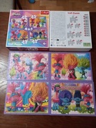 Puzzle Trefl 34622 4w1 Przygody kolorowych Trolli 4+