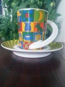 Para dla pary, 2 filiżanki do espresso Rosenthal Cupola nr 31 Kahane