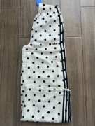 Adidas Satin Polka Dots Wide Leg – Off White KV1168