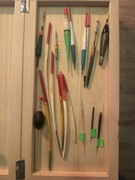 Spławiki zestaw 18 sztuk PRL