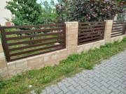 Ogrodzenie ala klinkier/łupane/brama/przęsła 