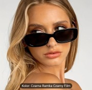 Okulary przeciwsłoneczne w stylu retro Y2K dla kobiet 