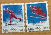 3330-3331; * kasowany; XVII Zimowe Igrzyska Olimpijskie Lillehammer '94