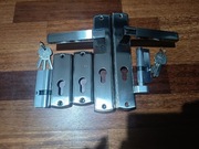 Nowy zestaw do drzwi wyjściowych-klamki+wkładki GMB