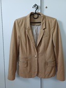 Karmelowa damska marynarka Reserved 36 S z podszewką