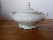 Stara złocona kremowa waza porcelanowa Wawel UNIKAT ZOBACZ