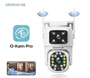 Kamera WiFi 2,4/5Ghz Obrotowa 6MP PTZ z podwójnym obiektywem IP66