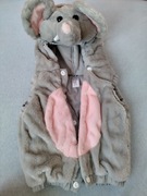 Bezrękawnik z kapturem słonik 
