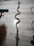 Sztanga mocno łamana, gryf mocno krzywy 120cm