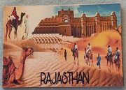 Magnes na lodówkę. pamiątka z Rajastanu w Indiach 