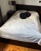 Łóżko MALM oraz szafki nocne