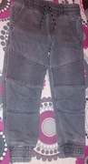Spodnie Jeansy jogger ze ściągaczami  r.101-107cm