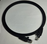 Kabel Ethernet RJ45 1,5 metra Cat. 5E, czarny 