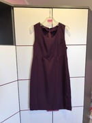 Elegancka sukienka w buraczkowym odcieniu rozmiar L 40