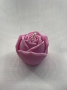 Naturalna Dekoracyjna Różowa Świeczka Sojowa Róża