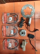 Aprilia rs 125 części tarcza hamulcowa, felga , i inne 