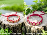 Własnoręcznie wykonana bransoletka militarna myśliwska z łusek. Handmade