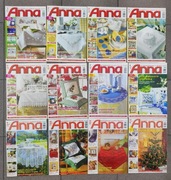 Anna Najpiękniesze Robótki Ręczne rocznik 2003, 12 numerów