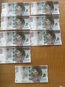 Banknoty 500 zł 
