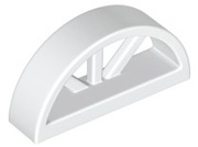 LEGO 2 x 20309 okno łukowe 1x4x1,67 - biały