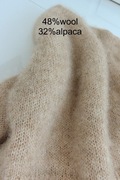 48%wełna 32%alpaca bez wad M