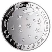 Moneta 10 euro 2009 Francja Międzynarodowy Rok Astronomii