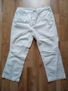 Białe spodnie 3/4 Street One 