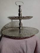 patera ażurowa -dwupoziomowa