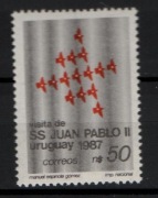 Jan Paweł II,Uruguay,Urugwaj