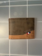 Skórzany Portfel męski brązowy