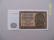 Niemcy NRD 20 marek 1948 ser.AG  st.1