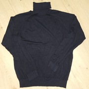 śliczny czarny sweter golf ZARA r  m