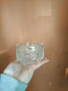 Miseczka kryształowa piękna na cukierki PRL