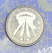 LITWA 10 litu / 10 litów VILNIUS 1998