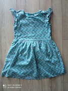 Next sukienka lato kwiaty 116 5-6