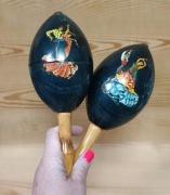 Hiszpańskie marakasy vintage