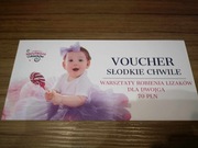 Voucher na warsztaty robienia lizaków, Warszawa lub Toruń
