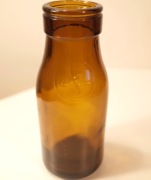 PRL 1966 Butelka po Kefirze 0,25l Sygnowana z Logo ZSML na Szyjce w Szkle