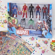 ZESTAW FIGUREK MARVEL AVENGERS ZABAWKA DLA CHŁOPCA + NAKLEJKI GRATIS