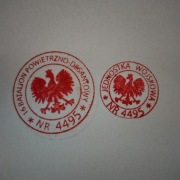 Pieczątki 16 Batalion Powietrzno-Desantowy 4495