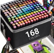 MARKERY DWUSTRONNE - 168 szt.