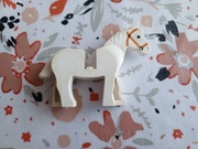 Lego Castle biały koń vintage 